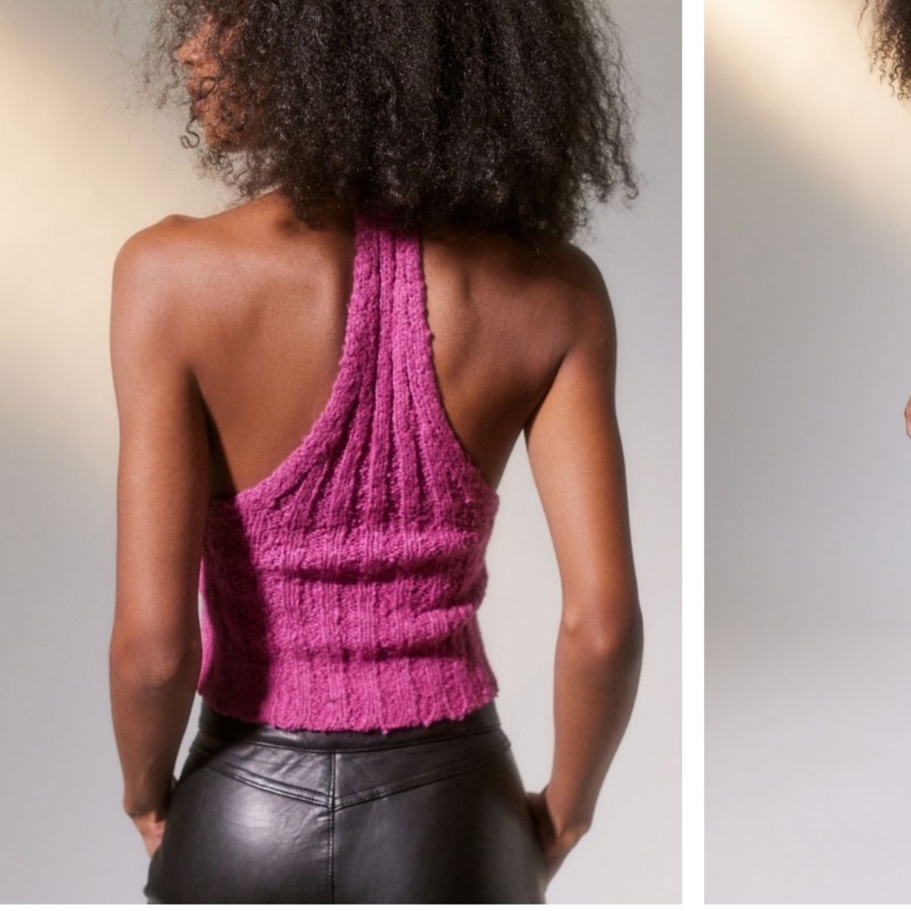 Urban Outfitters Cable Knit SweaterTank Top - Picture 4 of 8